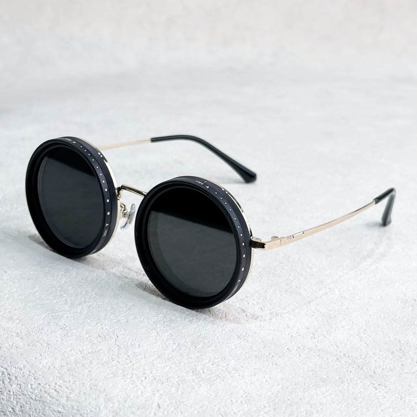 ND Steampunk Sunglasses – Adjustable Lens Darkness for Tactical & Travel Use
