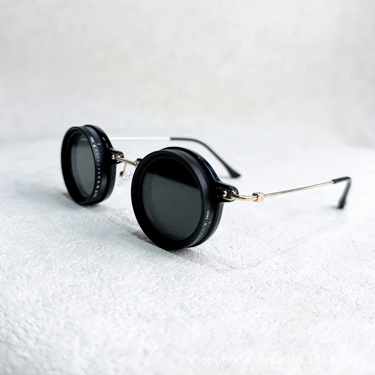 ND Steampunk Sunglasses – Adjustable Lens Darkness for Tactical & Travel Use