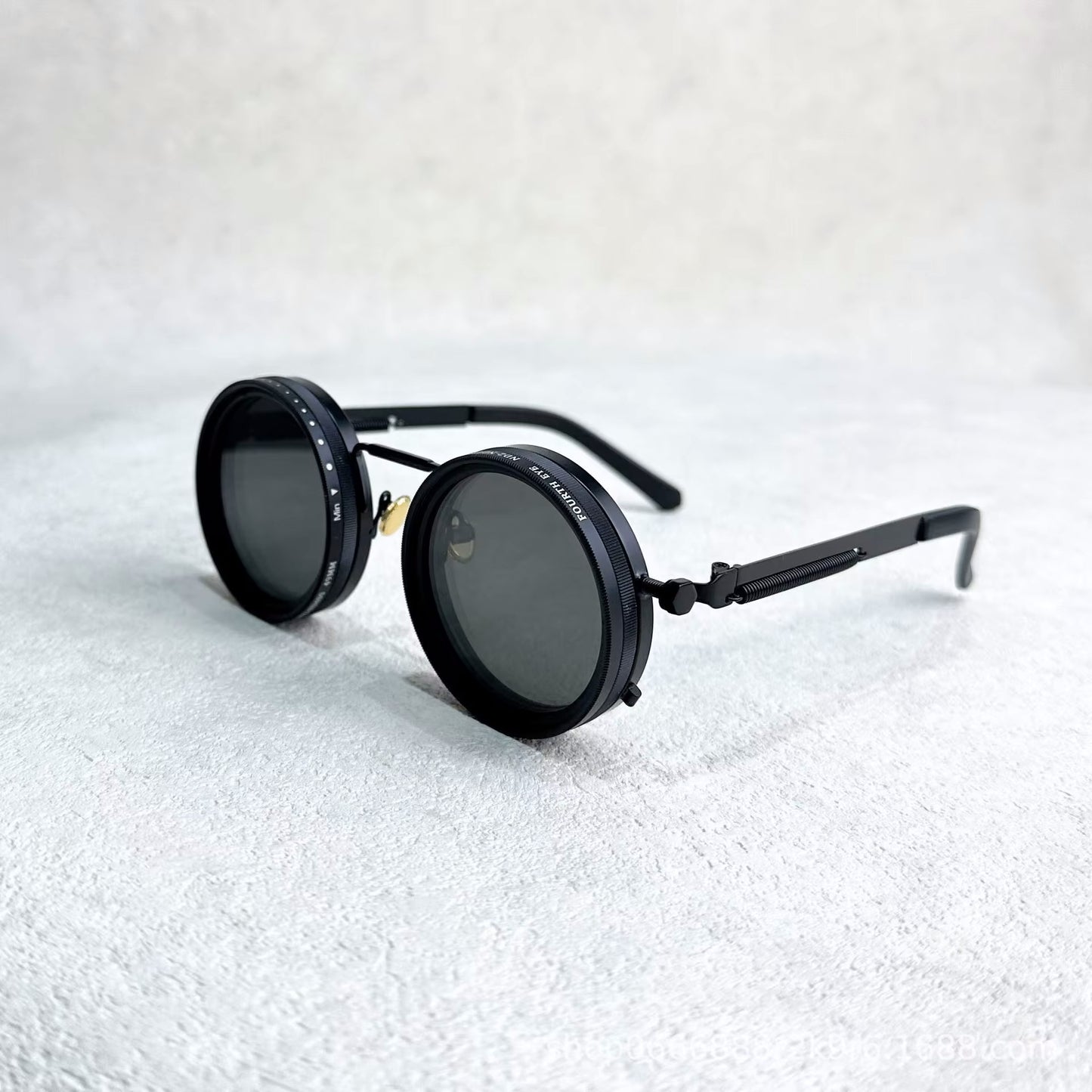 ND Steampunk Sunglasses – Adjustable Lens Darkness for Tactical & Travel Use