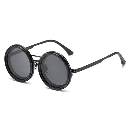 ND Steampunk Sunglasses – Adjustable Lens Darkness for Tactical & Travel Use